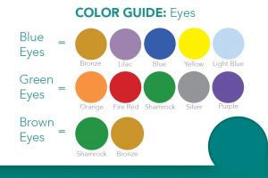 ligas de colores para brackets combinan con tus ojos